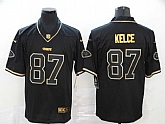 Nike Chiefs 87 Travis Kelce Black Gold Vapor Untouchable Limited Jersey,baseball caps,new era cap wholesale,wholesale hats